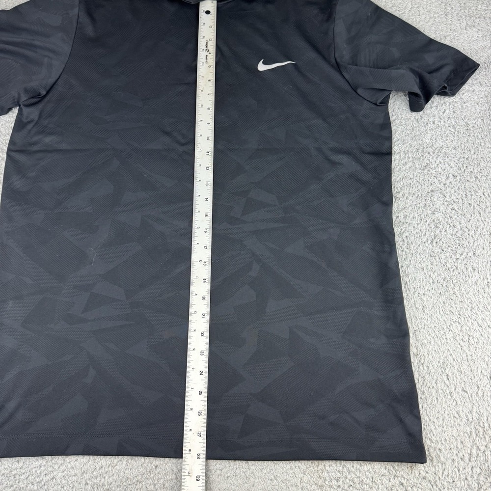 Nike Golf Mens Mobility Camo Jacquard Polo Black Xl - Picture 7 of 10